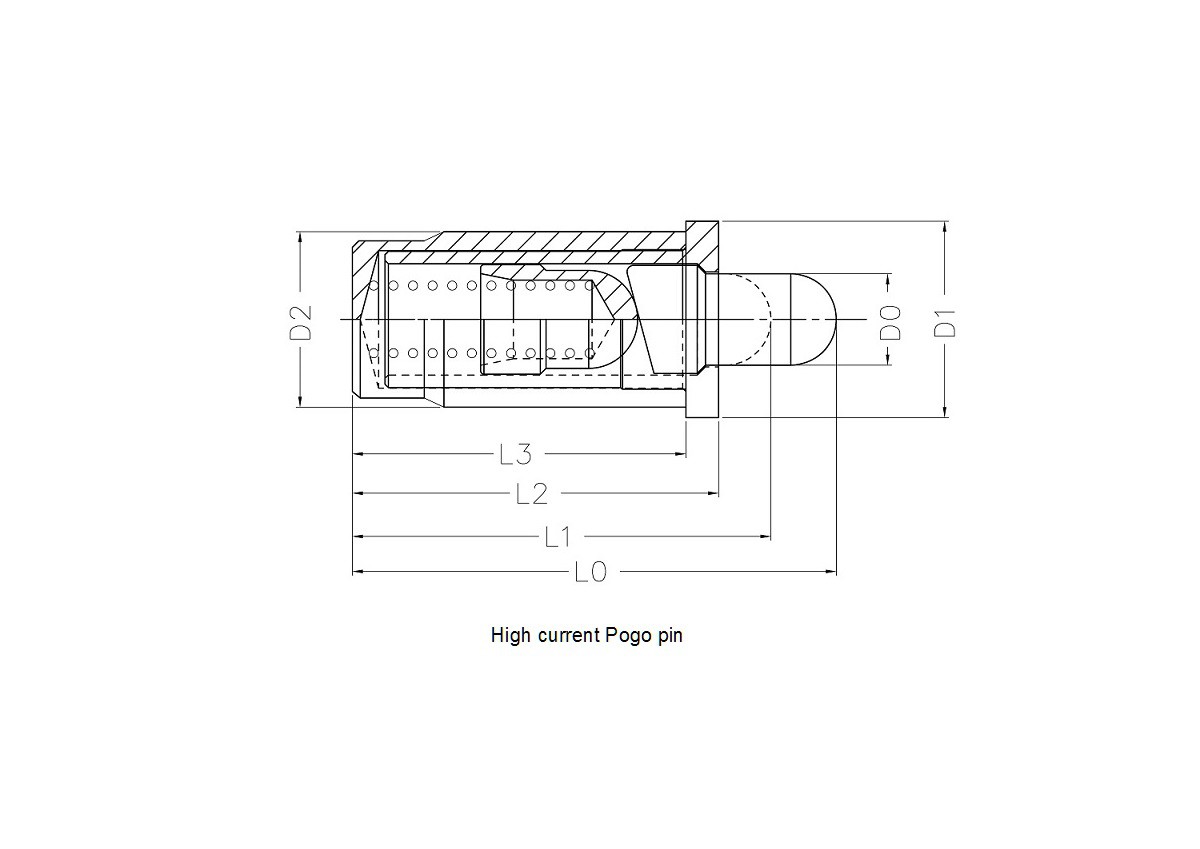 pogo pin High Current Pogo Pin pogo pin High Current Pogo Pin