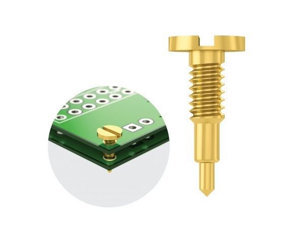 Screw Pin Pogo for PCB board