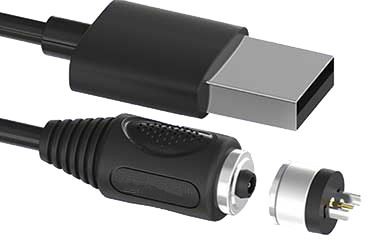 Позлаћени мушко-женски Пого Пин конектор