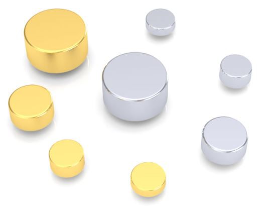 Пого игла са чврстим позлатом