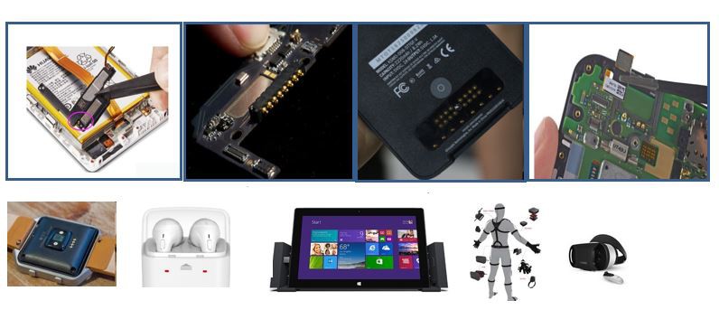 Пого пин конектор примењен на паметне уређаје