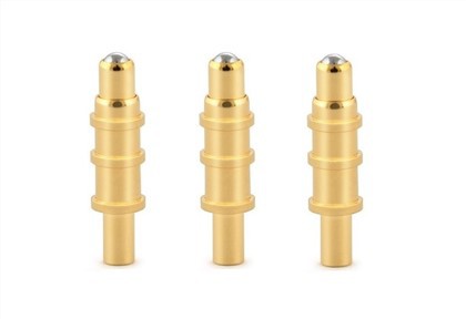 Пого пин конектор са куглицом са опругом