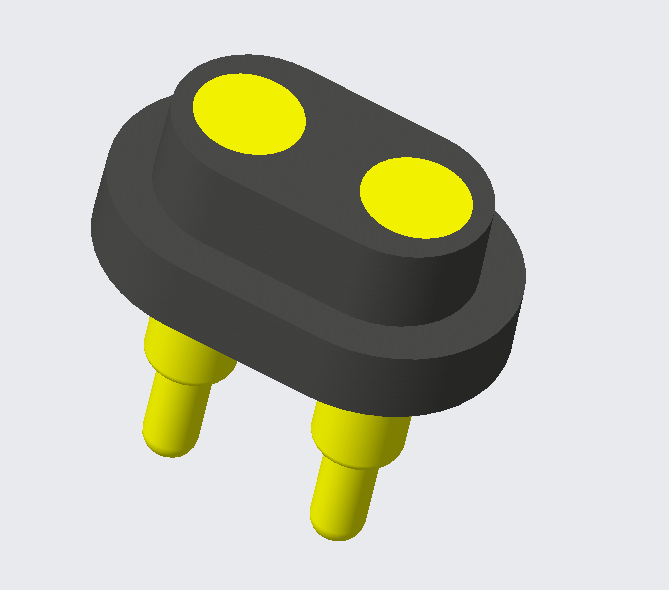 2Пинс водоотпорни ПогоПин конектор