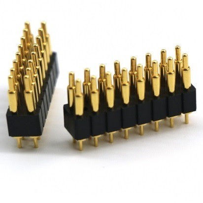 Пого Пин конектор са двоструким редом